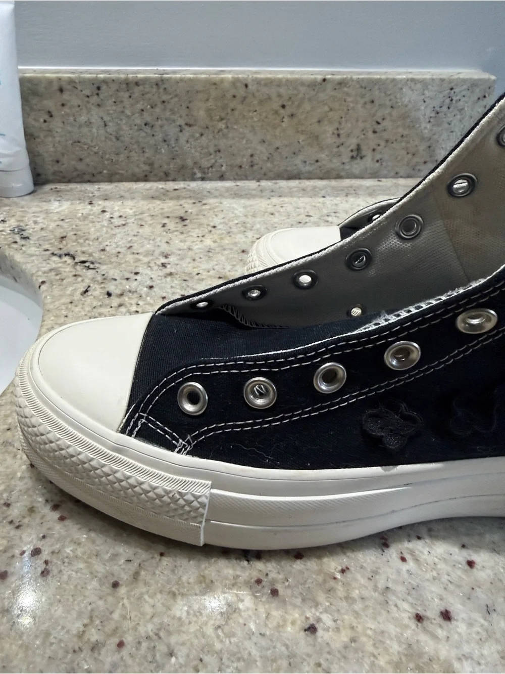 Converse CTAS 3D Floral Women's Platform High-Top Sneakers